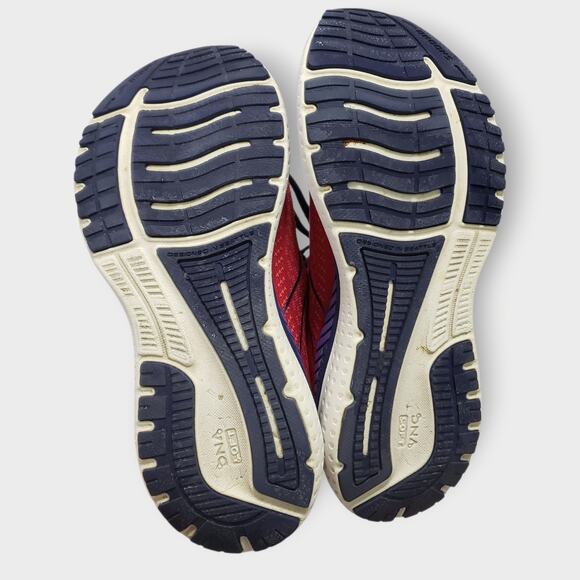 Brooks Glycerin GTS 19 Womens Sz 10 Medium Mesh Pink Blue Athletic Running Shoes - Picture 13 of 15
